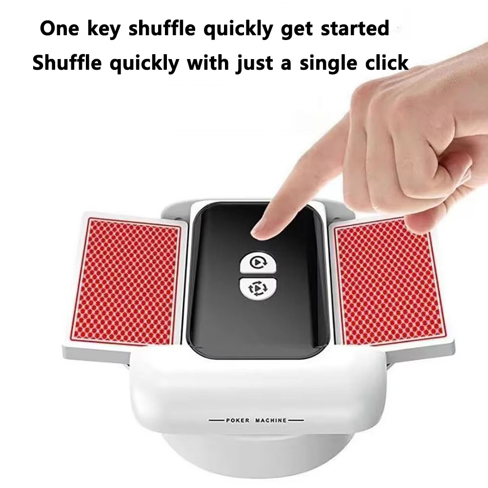 Home Improvement House - Rechargeable Automatic Card Shuffling Machine Electric
