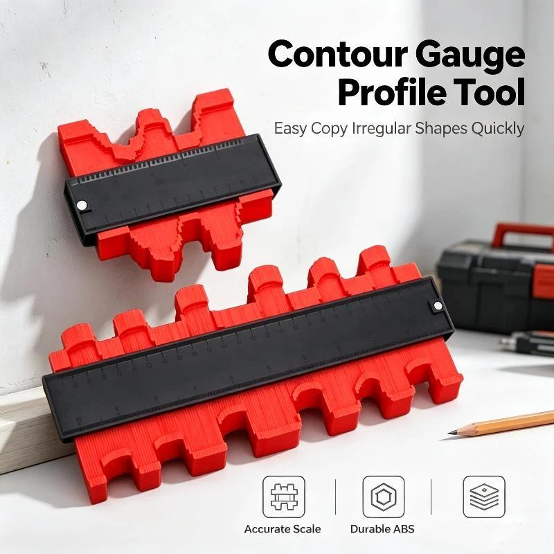 Home Improvement In Usa - Profile Contour Gauge Non-toxic ABS Material