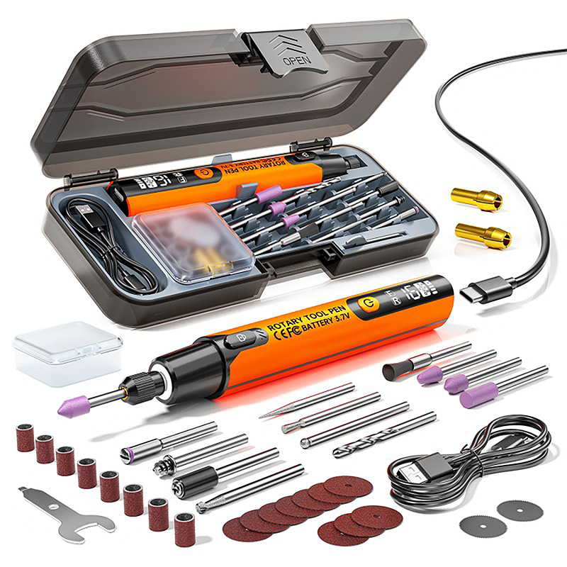 Home Improvement House - Cordless Rotary Tool Kit with 6