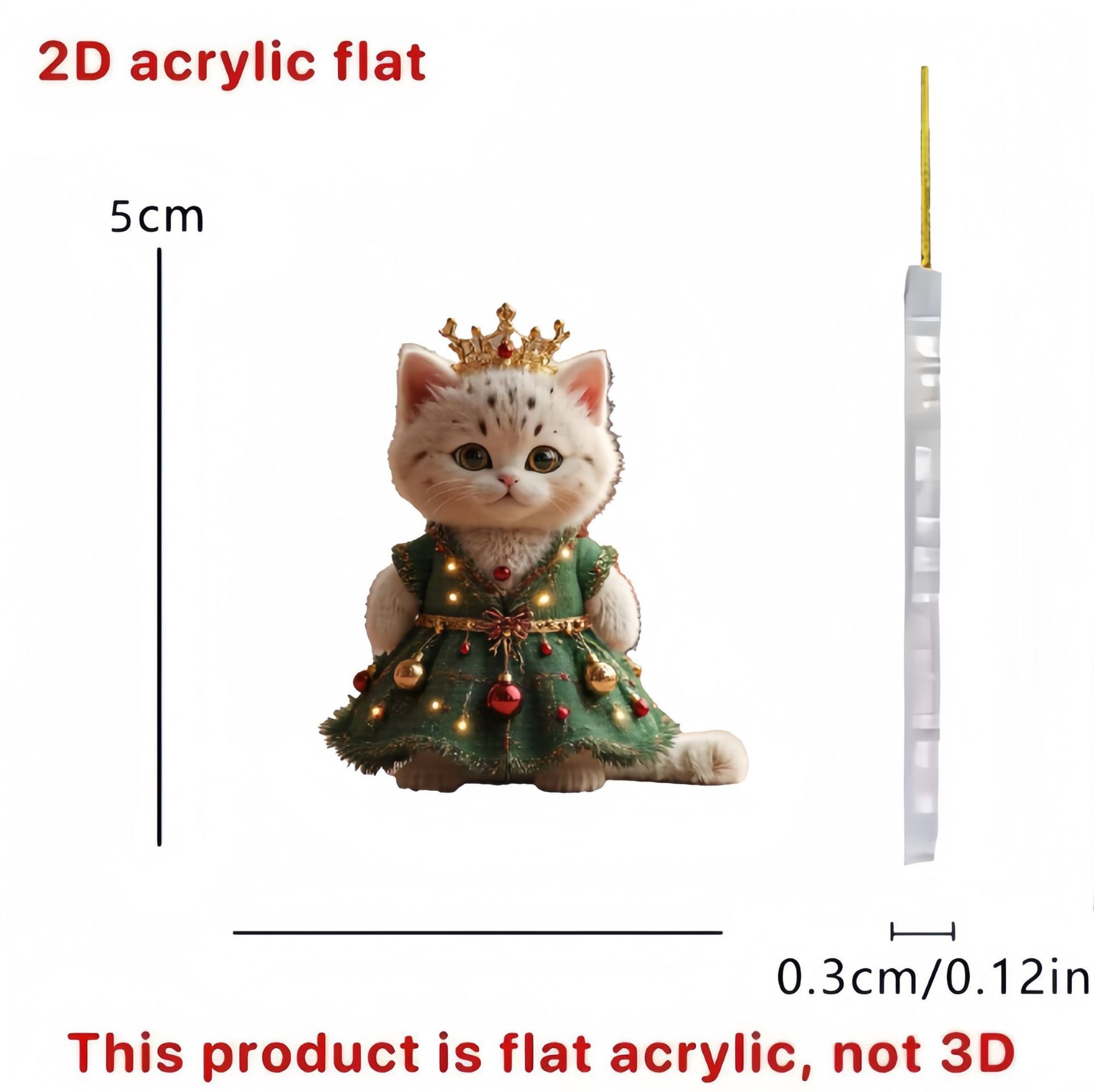 Acrylic Pendant Flat Keychain  - Home Improvement Store recension och pris