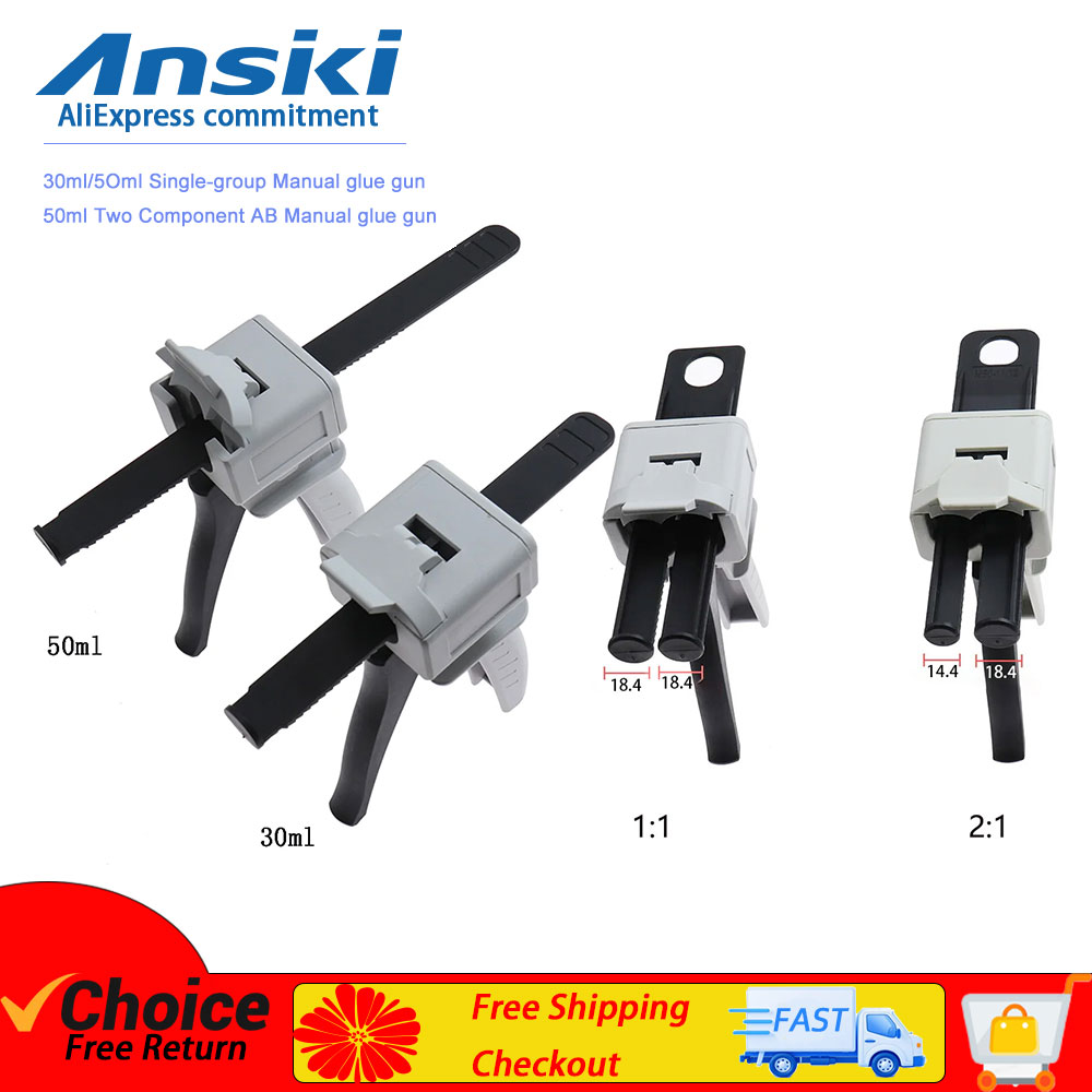 Manual 1:1 2:1 10:1 Glue Gun D - Caulking Gun Dispensing recension och pris