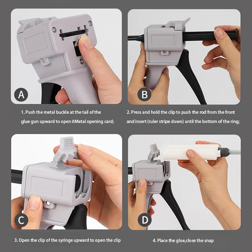 Manual 1:1 2:1 10:1 Glue Gun D - Caulking Gun Dispensing recension och pris