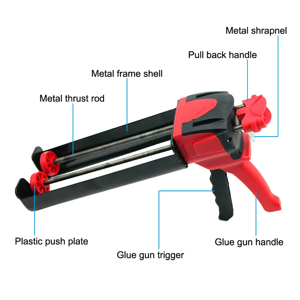 600ml 1:1 Double Cartridges Ma - Caulking Gun Dispensing recension och pris