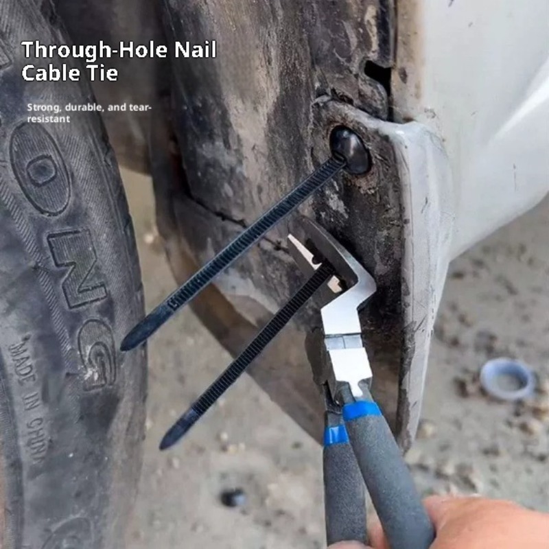 Nylon Cable Tie Buckle, Univer - Cable Staple Clip recension och pris