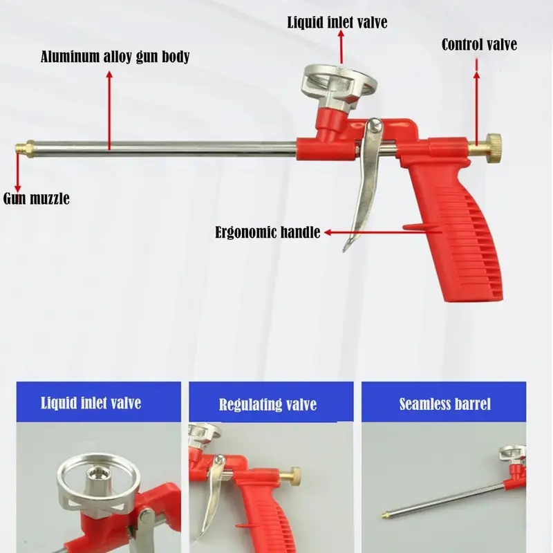 Professional Metal Foam Caulki - Caulking Gun Dispensing recension och pris