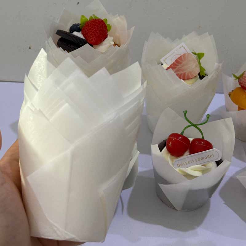 50Pcs/100Pcs/200Pcs Tulip Cake - Home Improvement House recension och pris
