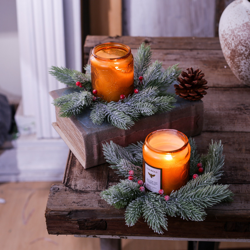 Red Berry Candle Wreath Natura - Home Improvement Store recension och pris