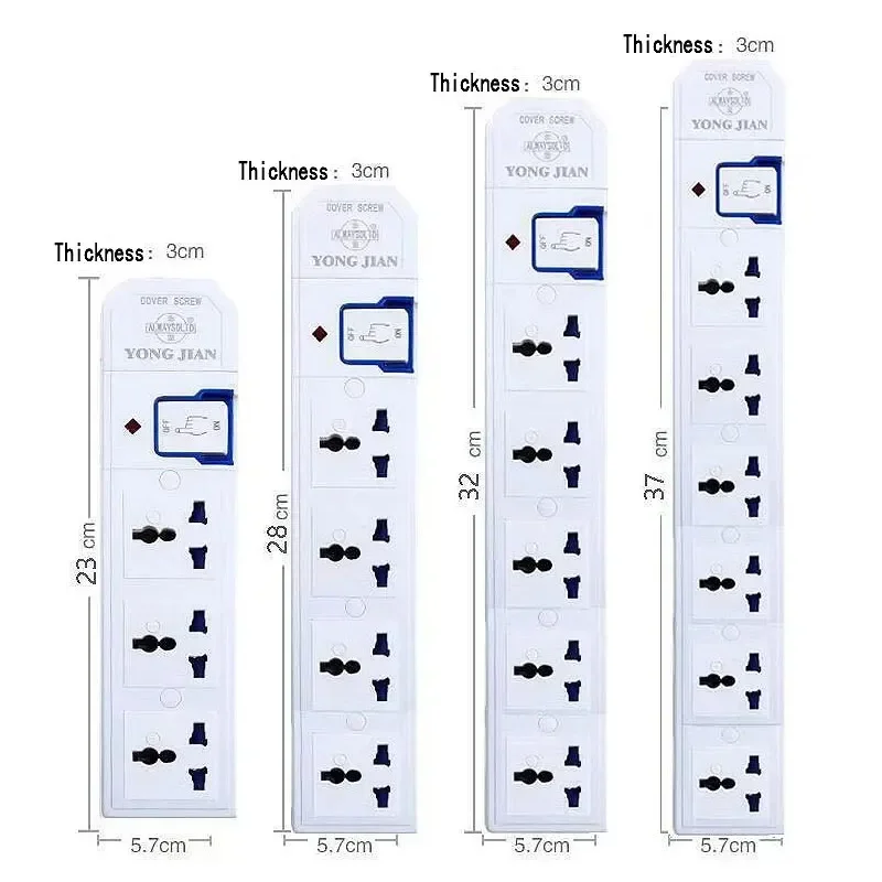 Rewireable AC Power Strip Mult - Home Improvement Outlet recension och pris