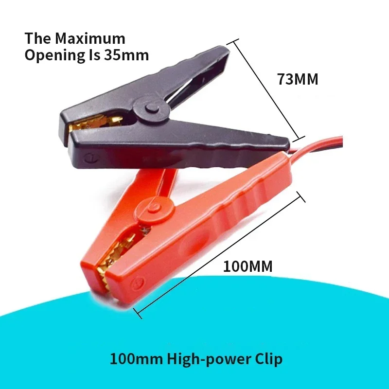 50A Connector to Battery Clip  - Cable Staple Clip recension och pris