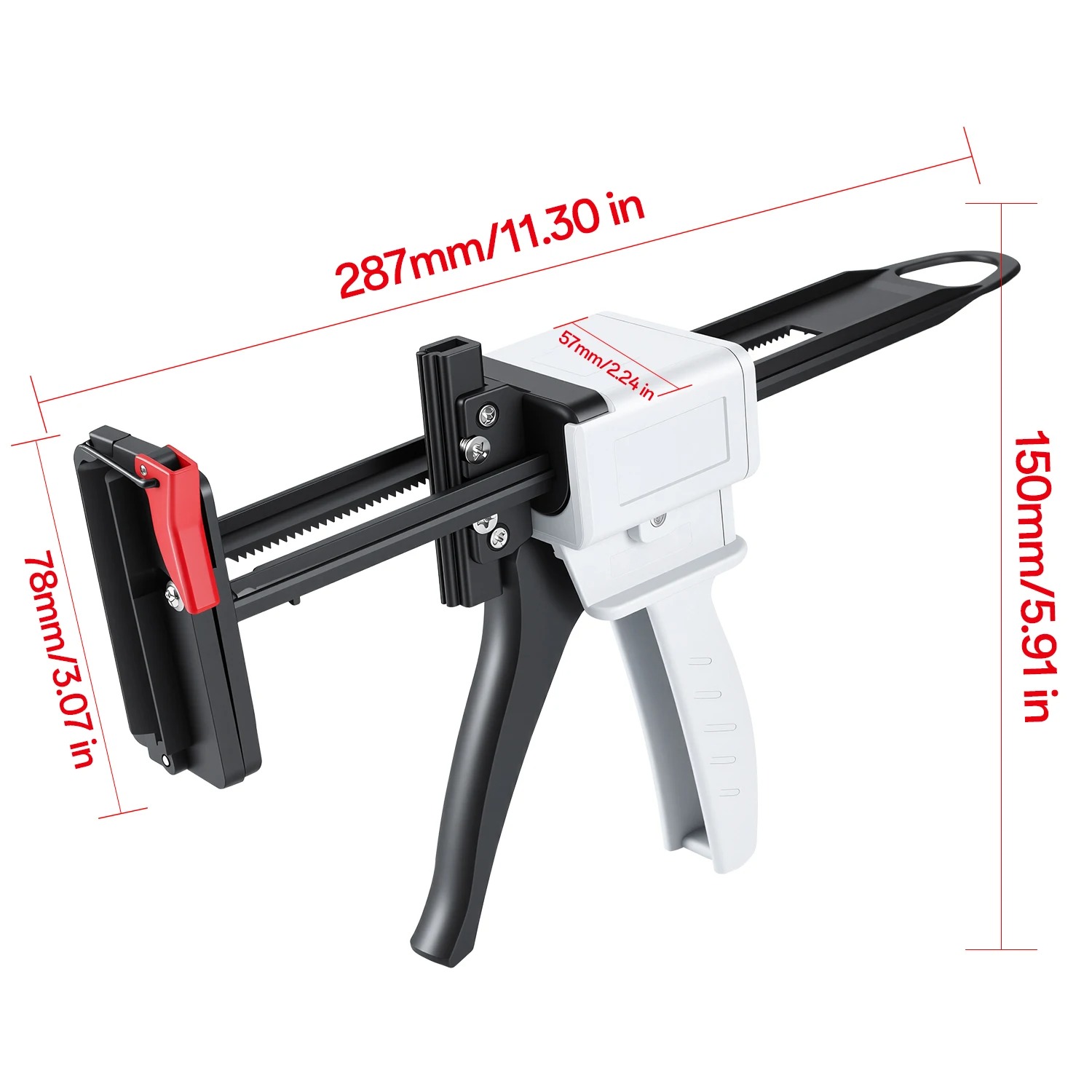 Toothpaste Tube Gun 704 Silico - Caulking Gun Dispensing recension och pris