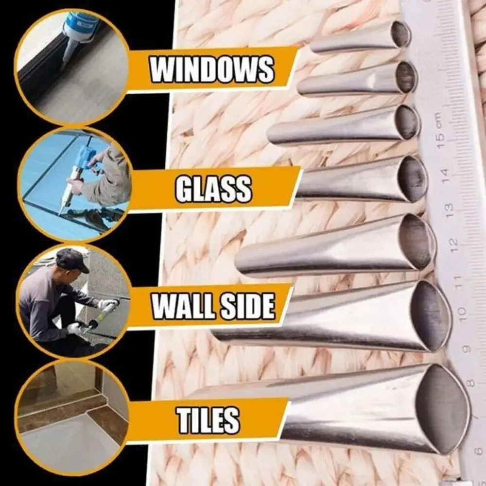 Stainless Steel Glue Gun Nozzl - Caulking Gun Dispensing recension och pris