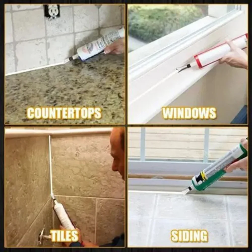 Stainless Steel Glue Gun Nozzl - Caulking Gun Dispensing recension och pris