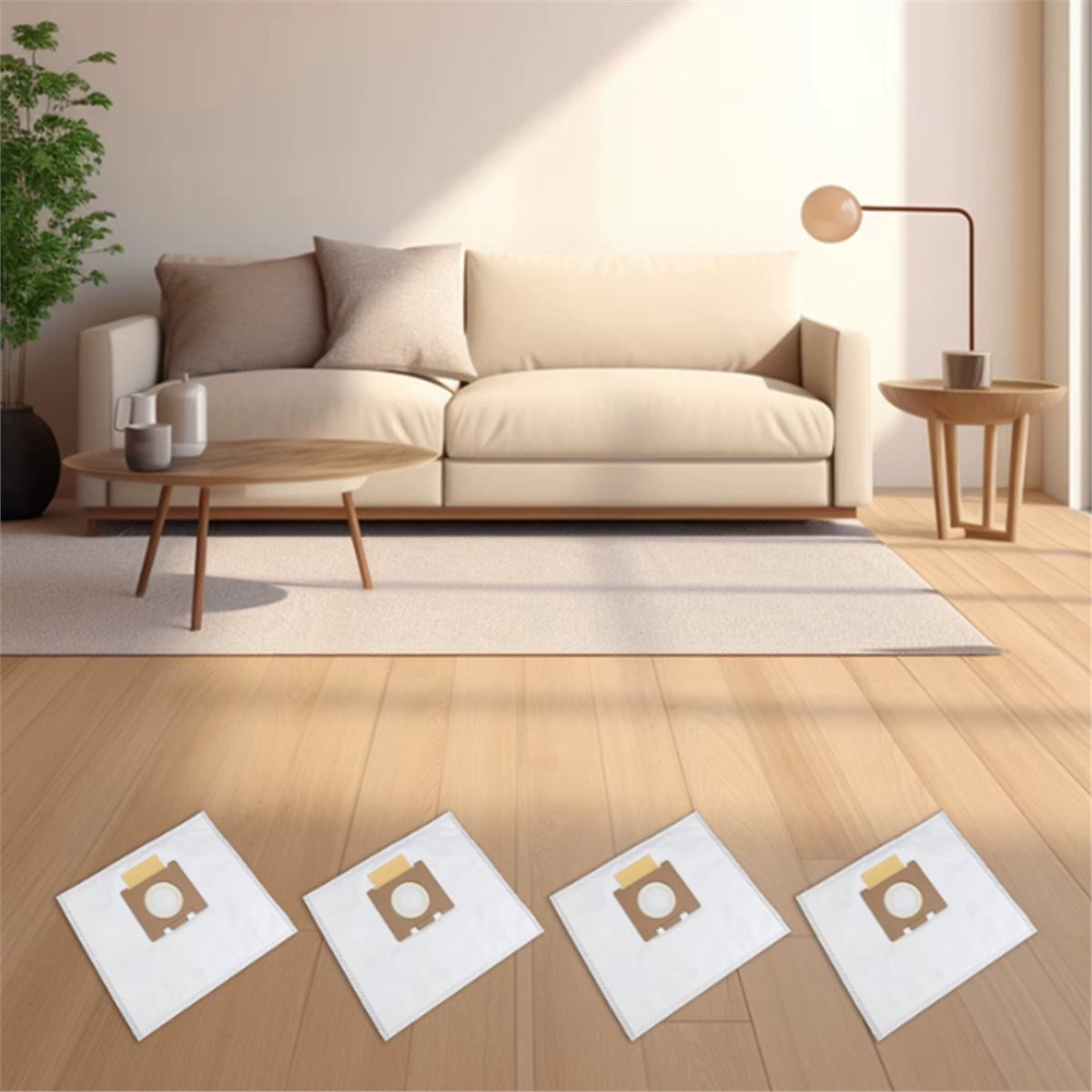 (ABJZ) 4Pcs Dust Bag for HOOVE - Home Improvement Materials recension och pris