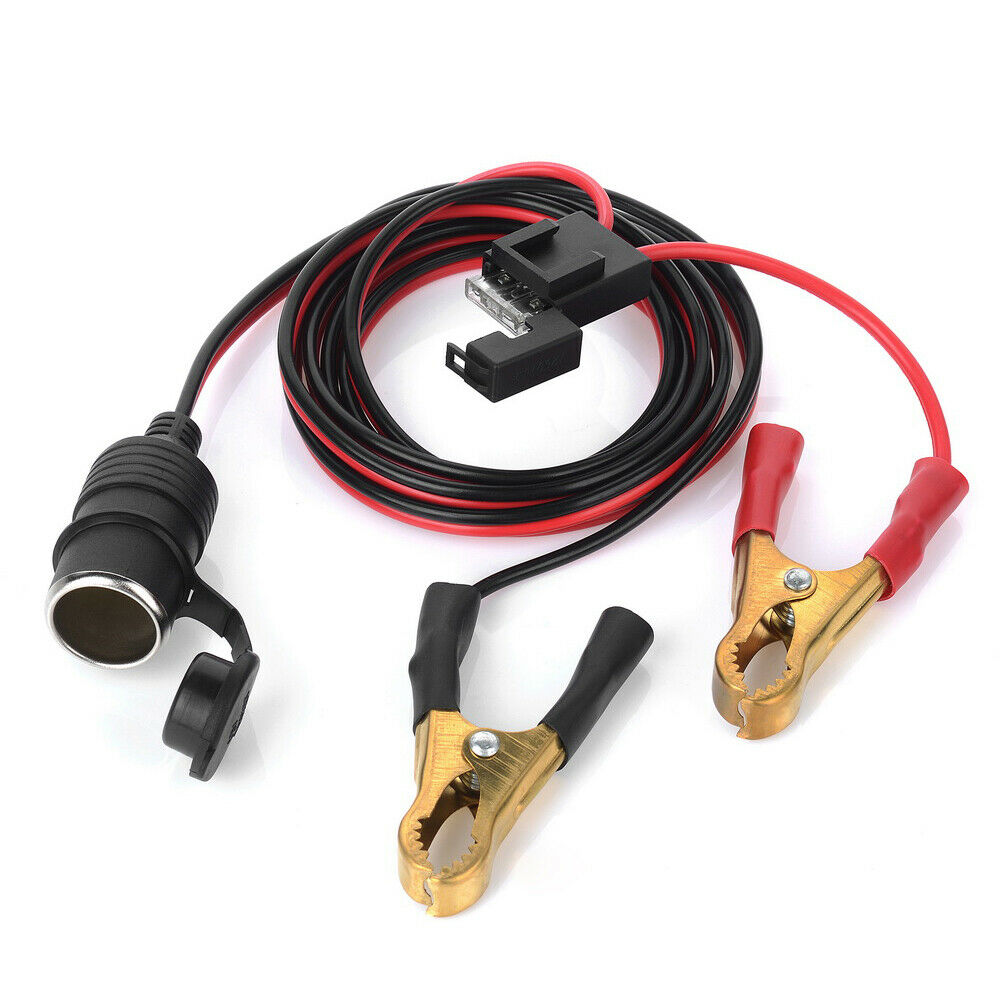 12V/ 24V Car Cigarette Lighter - Cable Staple Clip recension och pris