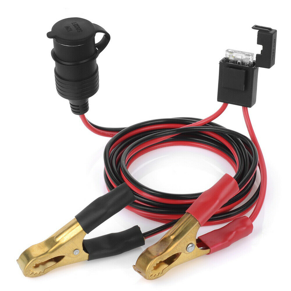 12V/ 24V Car Cigarette Lighter - Cable Staple Clip recension och pris