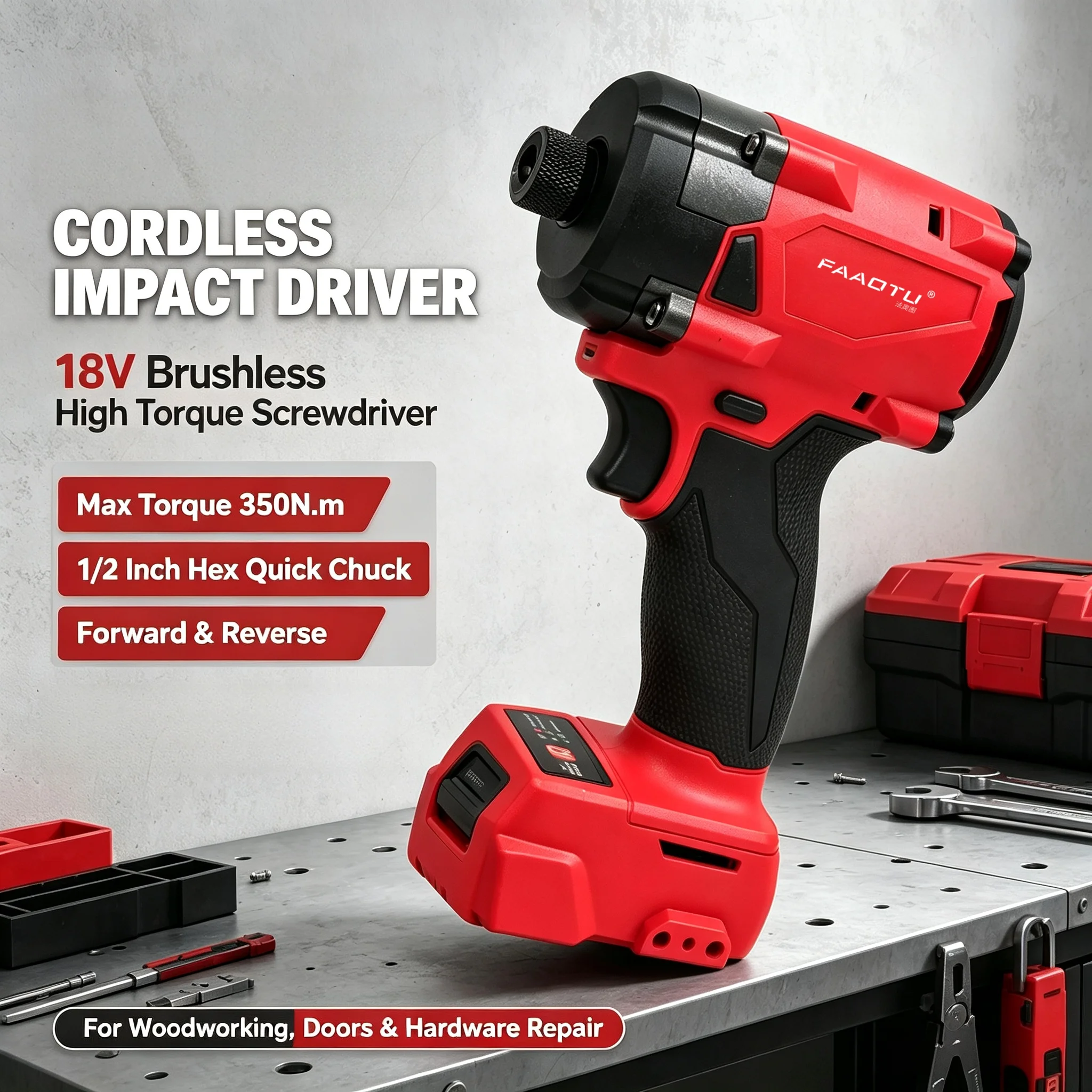 FAAOTU 18V Cordless Electric S - Home Improvement In Usa recension och pris