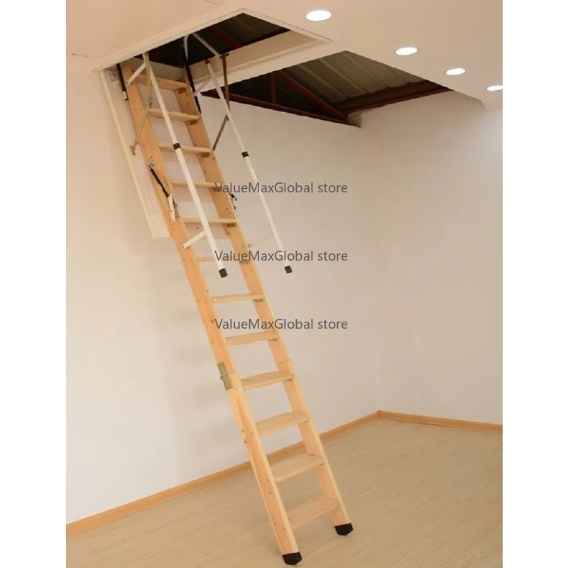 Wooden Folding Retractable Lof - Home Improvement Materials recension och pris