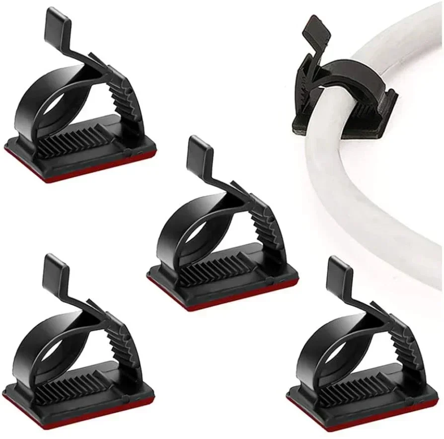 Adhesive USB Cable Organizer C - Cable Staple Clip recension och pris