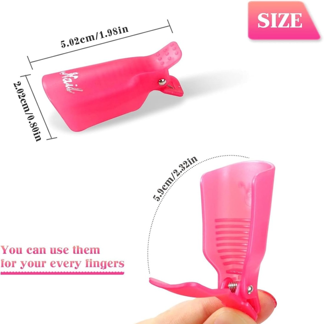10 Pcs Nail Polish Remover Cli - Home Improvement House recension och pris